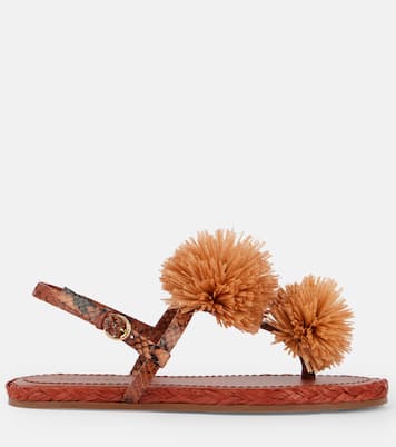 Ingrid leather-trimmed espadrilles | Ulla Johnson