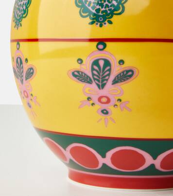 Pineapple Giallo Medium porcelain vase | La DoubleJ