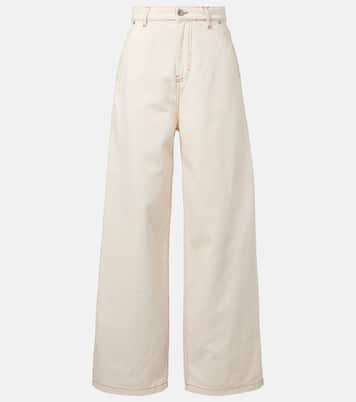 Jeans anchos de tiro alto | Ami Paris