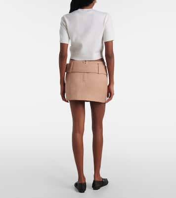 Minirock aus Baumwoll-Twill | Patou