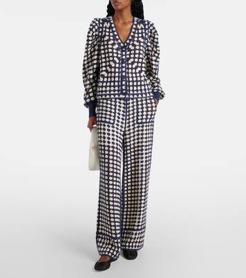 Pantalon ample en coton mélangé | Farm Rio