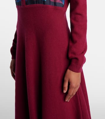 Hemdblusenkleid aus Seide, Wolle und Kaschmir | Etro