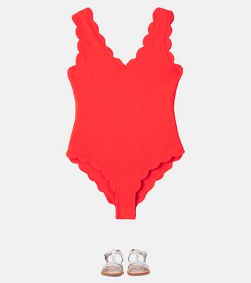 Charleston scalloped swimsuit | Marysia Bumby