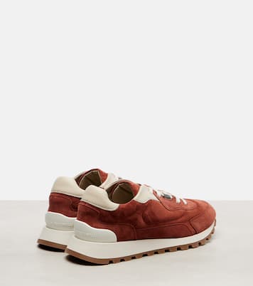 Monili suede sneakers | Brunello Cucinelli