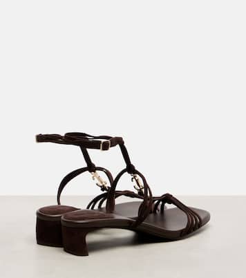 Frann 35 suede sandals  | Jimmy Choo