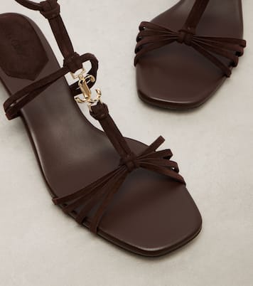 Frann 35 suede sandals  | Jimmy Choo