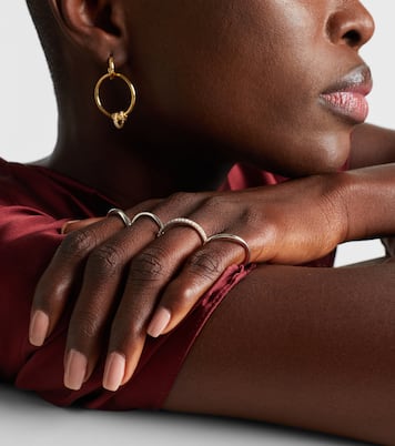 Ring Nimbus aus Sterlingsilber mit Diamanten | Spinelli Kilcollin