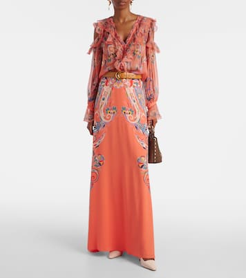 Slingback-Pumps Moiramu aus Leder | Manolo Blahnik