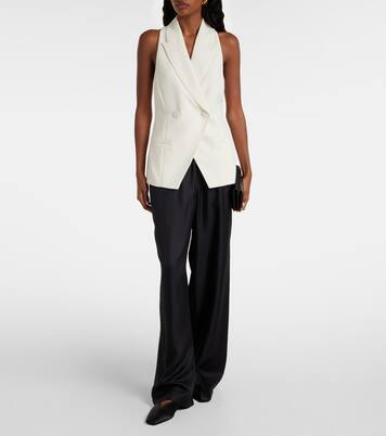 Crêpe vest | The Sei
