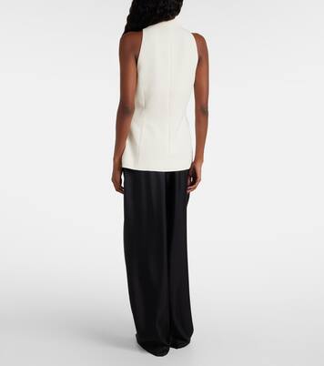 Crêpe vest | The Sei