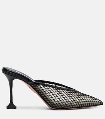Mules Bisous 85 aus Mesh | Aquazzura