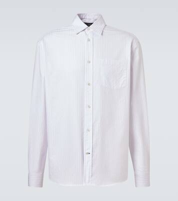 Striped cotton Oxford shirt  | Dunhill