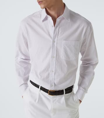 Striped cotton Oxford shirt  | Dunhill
