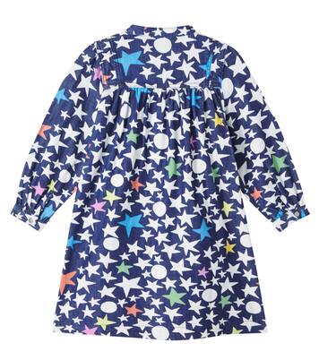 Bedrucktes Kleid aus Denim | Stella McCartney Kids