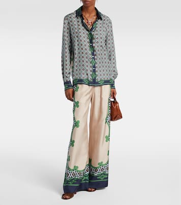 Boy silk twill shirt | La DoubleJ