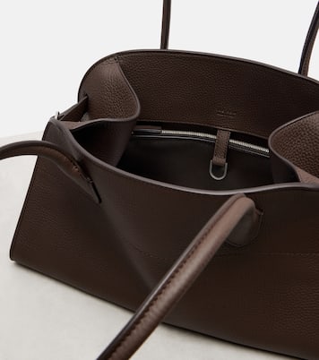Margaux Medium leather tote bag | The Row