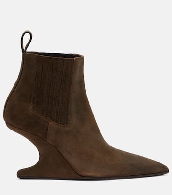Suede ankle boots | Rick Owens