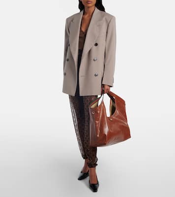 Tote Bag Gucci Giglio Large aus Leder | Gucci