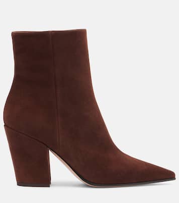 Keinna 85 suede ankle boots | Gianvito Rossi