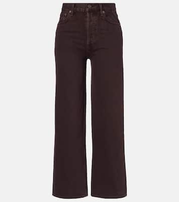 Ren high-rise wide-leg jeans | Agolde