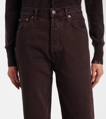 Ren high-rise wide-leg jeans | Agolde