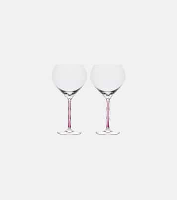 Bamboo Balloon set of 2 glasses | La DoubleJ