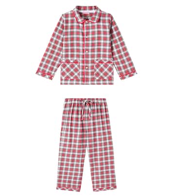 Checked cotton pajamas | La Coqueta