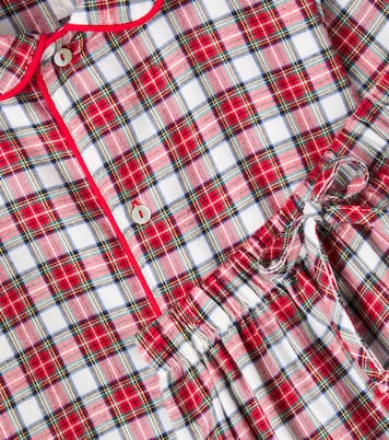 Checked cotton pajamas | La Coqueta