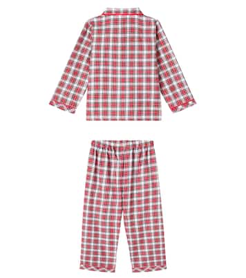 Checked cotton pajamas | La Coqueta