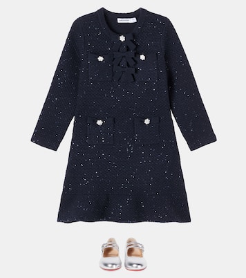 Kleid mit Pailletten | Self-Portrait Kids