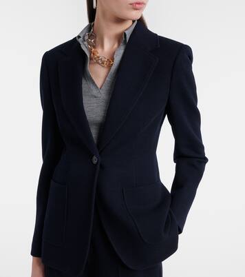 Utilita virgin wool jersey blazer | Max Mara