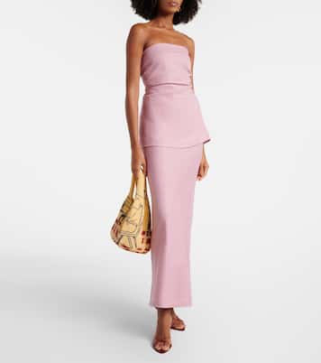 Top Caen de lino sin tirantes | Faithfull