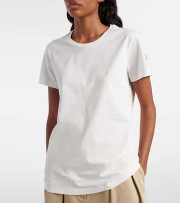 Logo cotton jersey T-shirt | Moncler