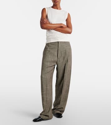 Pantalones anchos de tiro bajo | Phoebe Philo
