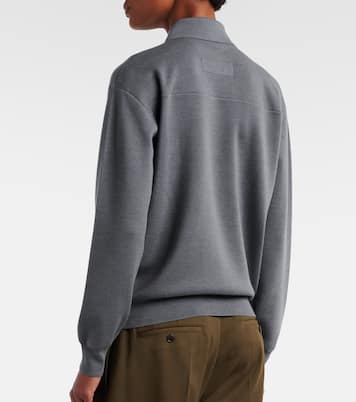 Wool polo sweater | Phoebe Philo