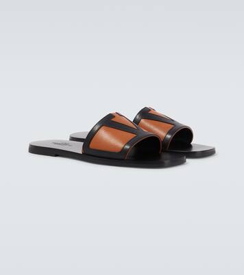 Pantoletten Viva Superstar aus Leder | Valentino Garavani