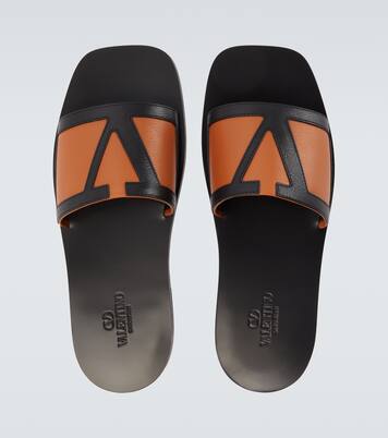 Pantoletten Viva Superstar aus Leder | Valentino Garavani