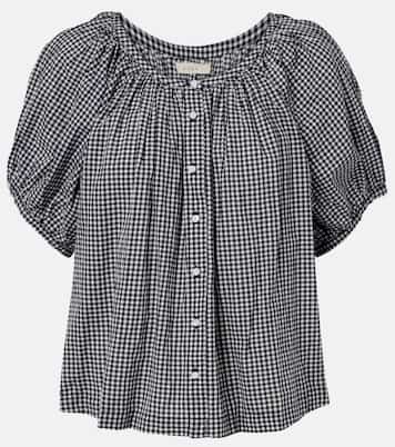 June gingham cotton shirt | Dôen