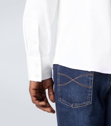 Cotton poplin shirt | Brunello Cucinelli