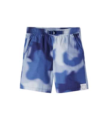 Bedruckte Shorts aus Baumwollpopeline | Stella McCartney Kids
