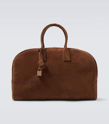 Large suede duffel bag | Saint Laurent