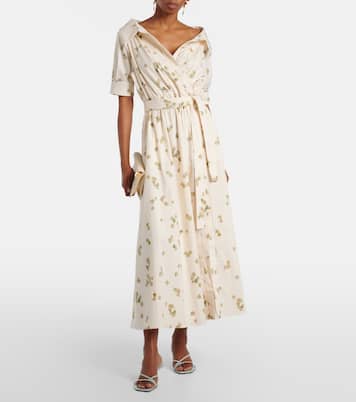 Wickelkleid Lydia aus einem Baumwollgemisch | Altuzarra