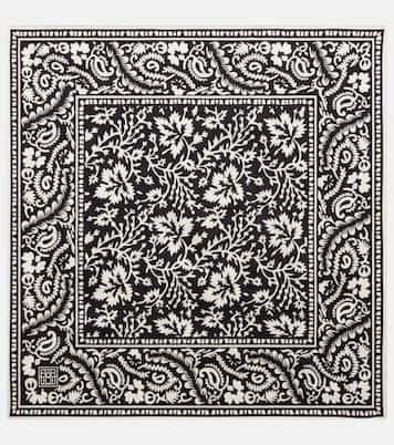 Floral silk scarf | Toteme