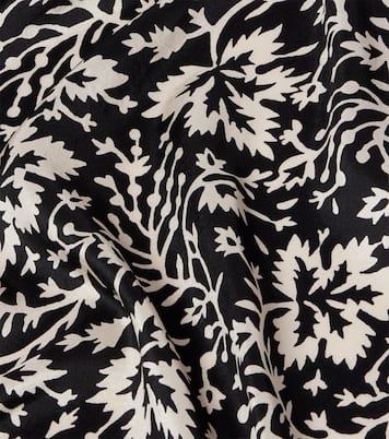 Floral silk scarf | Toteme