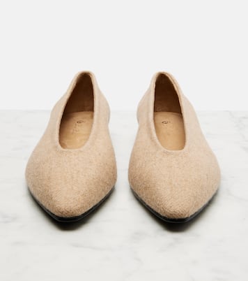 Rebecca herringbone ballet flats | Loro Piana