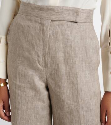 Pantalon ample Deserto en lin | Max Mara