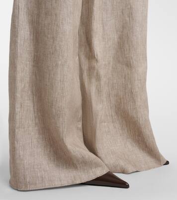 Pantalon ample Deserto en lin | Max Mara