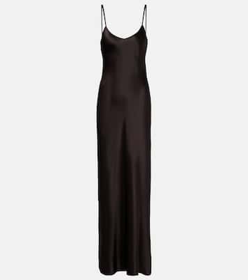 Robe longue Cami en charmeuse de soie | Nili Lotan