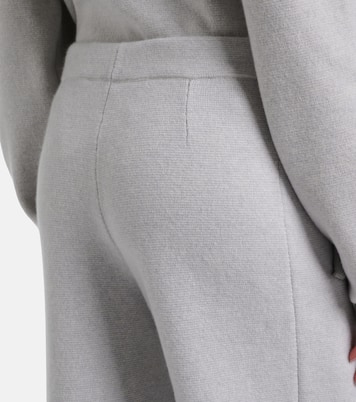 Cashmere straight pants with rose quartz | God's True Cashmere