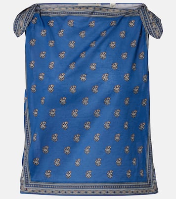 Amalia printed cotton top | Dôen